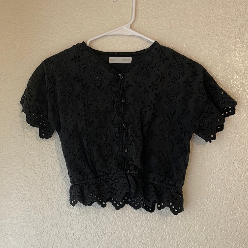 Girls Zara top size 9